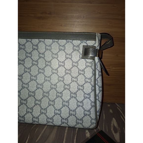 Vintage Gucci Plus Coated Canvas Brown Beige Bag, Certificate of Authenticity - Picture 8 of 15